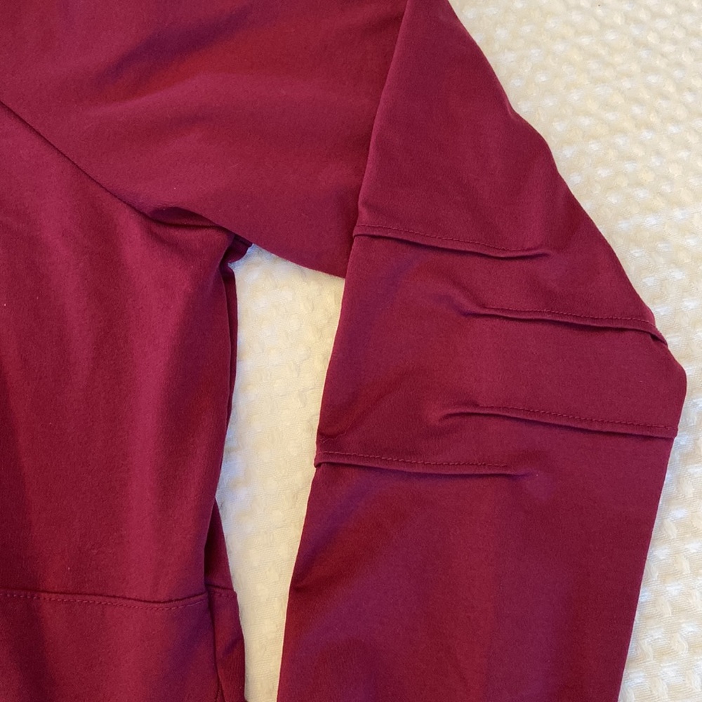 SOLD! ATHLETA “MALIBU” Half Zip Front Running Hiking Top Jacket Size Small - Picture 11 of 16